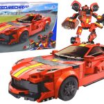 Construction Bricks Vehicle Sports Car Robot Ferreai 812 351 pcs.