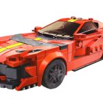 Construction Bricks Vehicle Sports Car Robot Ferreai 812 351 pcs.