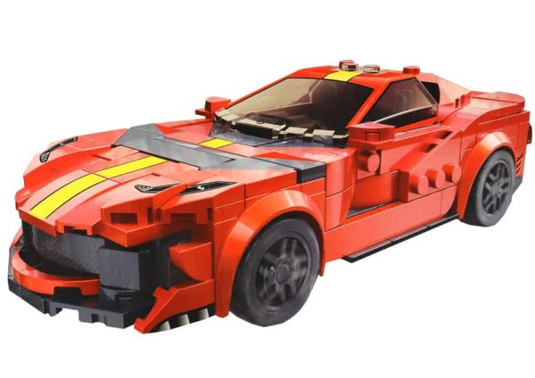 Construction Bricks Vehicle Sports Car Robot Ferreai 812 351 pcs.