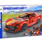 Construction Bricks Vehicle Sports Car Robot Ferreai 812 351 pcs.