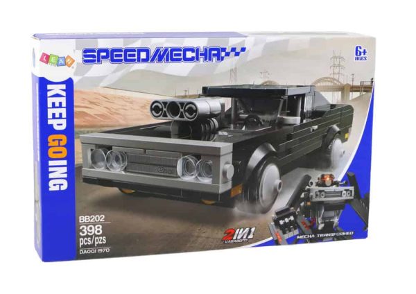 Construction Blocks Vehicle Auto Transformation Robot 2in1