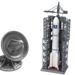 Space Mission Set Space Rocket Astronaut Spaceship 5 pcs