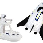 Space Mission Set Space Rocket Astronaut Spaceship 5 pcs
