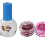 Beauty Set Nail Polish Loose Glitter Stencils