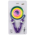 Rainbow Jump Rope Purple Hands Movement Motor Coordination