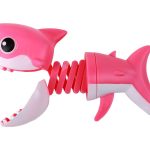 Toy Biting Fish Pink Shark Gun