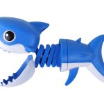 Blue Shark Biting Fish Toy Gun