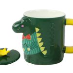 Green Dinosaur Infuser Mug 400 ml