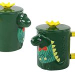 Green Dinosaur Infuser Mug 400 ml