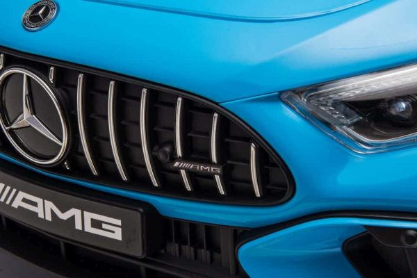 Mercedes AMG SL63 Battery Car Blue Painted