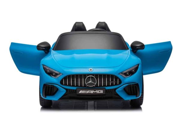 Mercedes AMG SL63 Battery Car Blue Painted