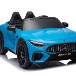 Mercedes AMG SL63 Battery Car Blue Painted