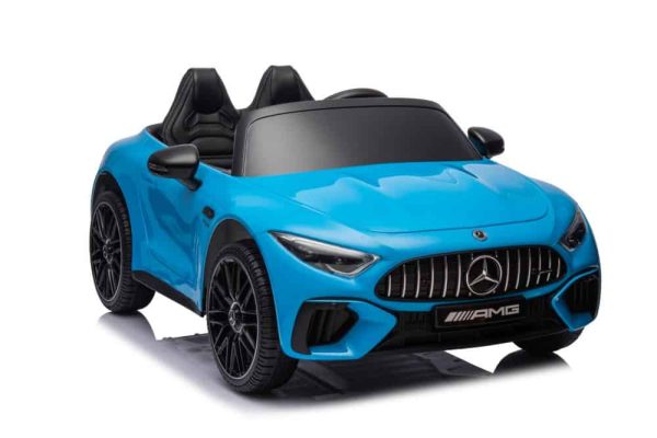 Mercedes AMG SL63 Battery Car Blue Painted