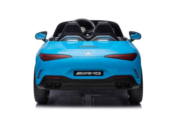 Mercedes AMG SL63 Battery Car Blue Painted