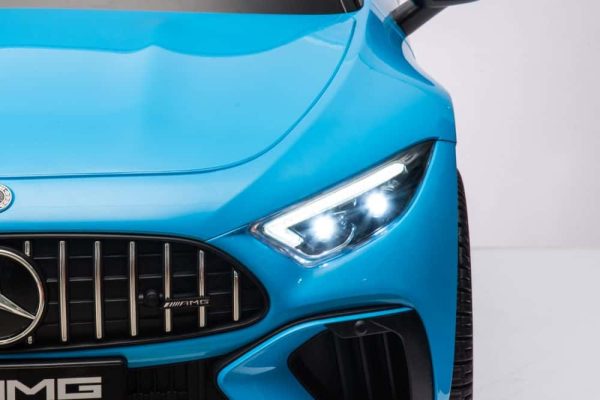 Mercedes AMG SL63 Battery Car Blue Painted