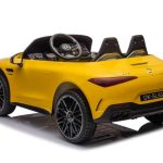 Mercedes AMG SL63 Battery Car Yellow Painted