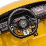 Mercedes AMG SL63 Battery Car Yellow Painted