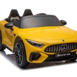 Mercedes AMG SL63 Battery Car Yellow Painted