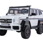 Battery Car Mercedes G63 6x4 24V White