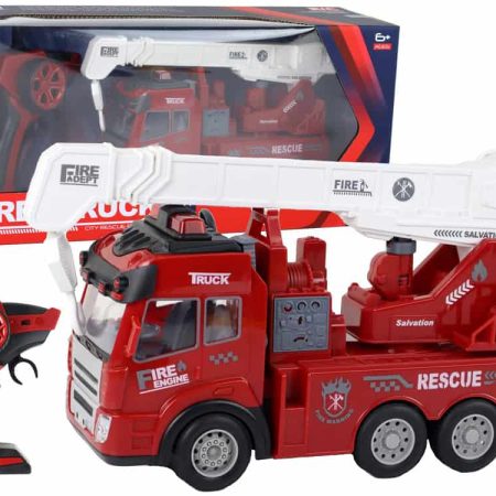 Fire Department With Crane Remote Control Model