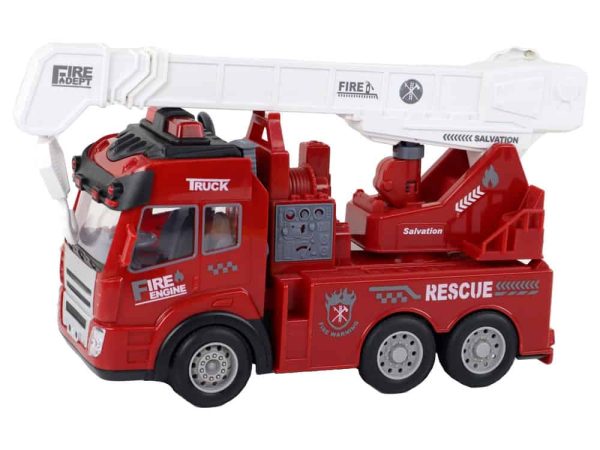 Fire Department With Crane Remote Control Model