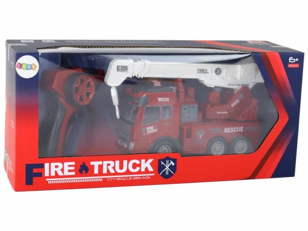 Fire Department With Crane Remote Control Model