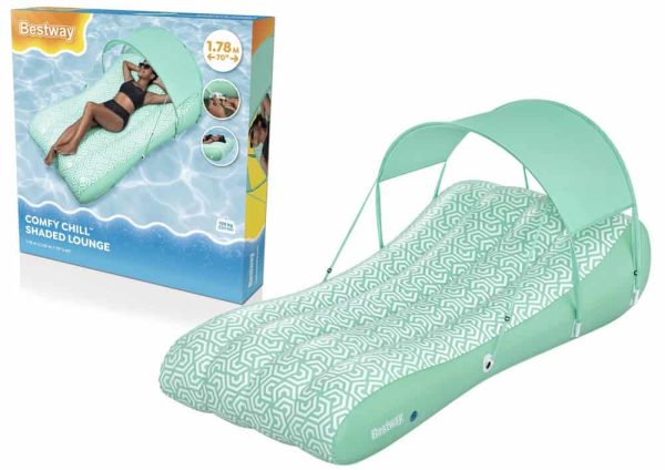 Inflatable Mattress with Canopy for Swimming Bestway 43729