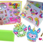 DIY Diamond Stickers Set Various Patterns Colorful Stickers
