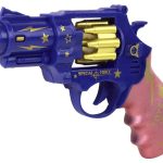 Blue and Pink Revolver Gun Weapon Sounds of Light