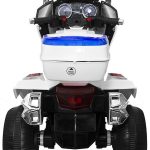 CH815 White - Electric Ride On Police Motorcycle