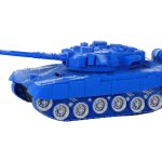 R/C Tank Remote Controlled Lights Sound Blue 1:18 27MHz