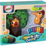 Magnetic Arcade Game: Catch the Worm and Feed the Bird
