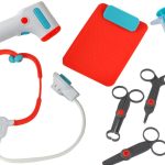 Little Doctor Set Medical Trolley X-ray ECG Accessories