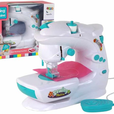 Sewing Machine for Children Like a Real White Battery Operated