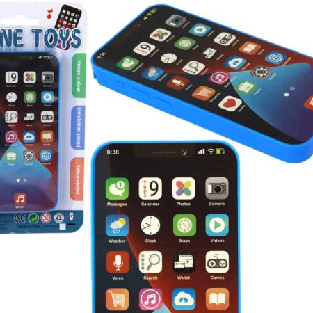 Children's Phone With Light and Music Blue