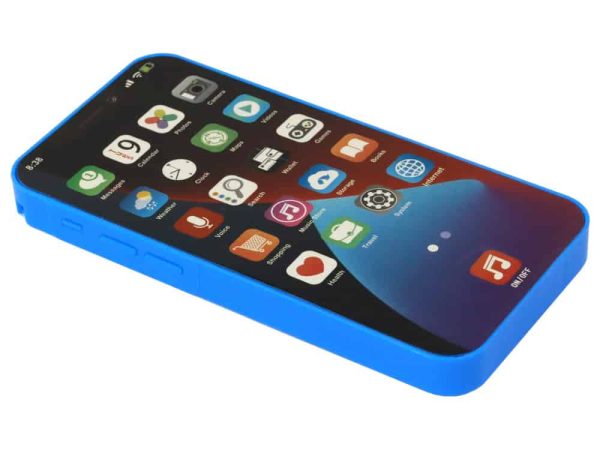 Children's Phone With Light and Music Blue