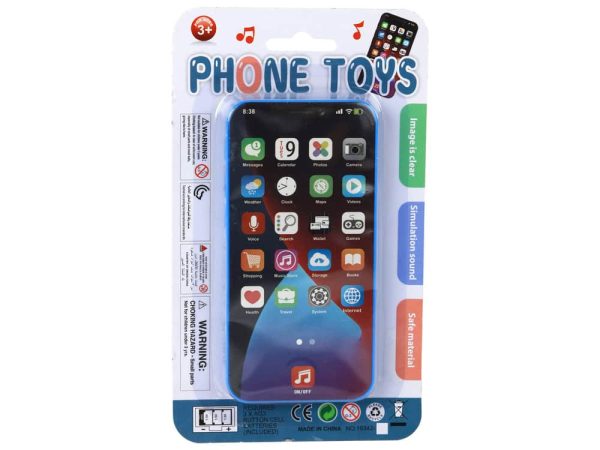 Children's Phone With Light and Music Blue