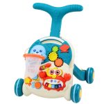 Walker Educational Pushchair Table 2in1 Interactive Panel Blue