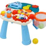 Walker Educational Pushchair Table 2in1 Interactive Panel Blue