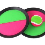 Arcade Game Paddles Discs Velcro Catch Ball Ball