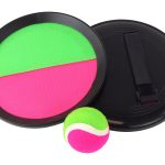 Arcade Game Paddles Discs Velcro Catch Ball Ball