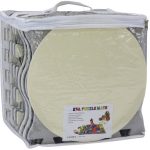 Soft Puzzle Mat Contrasting Educational EVA Foam Gray 28 pieces.