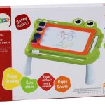 Blackboard, Drawing Table, Description, Crocodile, Green Stamps