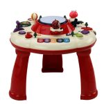 Interactive Educational Panel Table Piano Drum Red