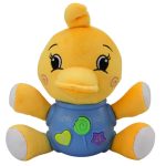 Plush Duck Interactive Plush Yellow Playing 19 cm
