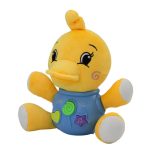 Plush Duck Interactive Plush Yellow Playing 19 cm