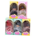 Pompom Doll Keychain Pendant for Keys Handbags Mix Colors