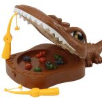 Crocodile Fishing Game Magnetic Brown Crocodile