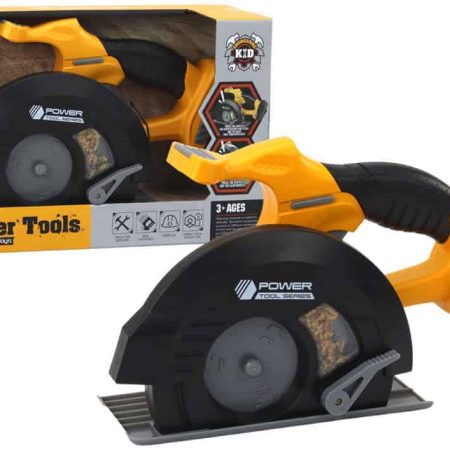 Toy Circular Saw Tool Yellow Sounds