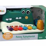 Cymbals Piano Crocodile Organ Hammer Balls Educational Instrument
